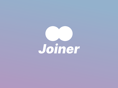 Joiner Fitness App 3d app branding design illustration logo typography ui ux vector