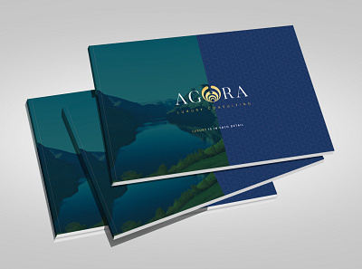 Brochure Design and Brand Identity for Agora branding brochure design design flyerdesign graphic design illustration label design logo poster design vector