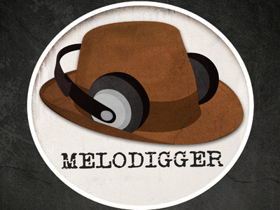 Melodigger Ultimate design hat illustration logo web