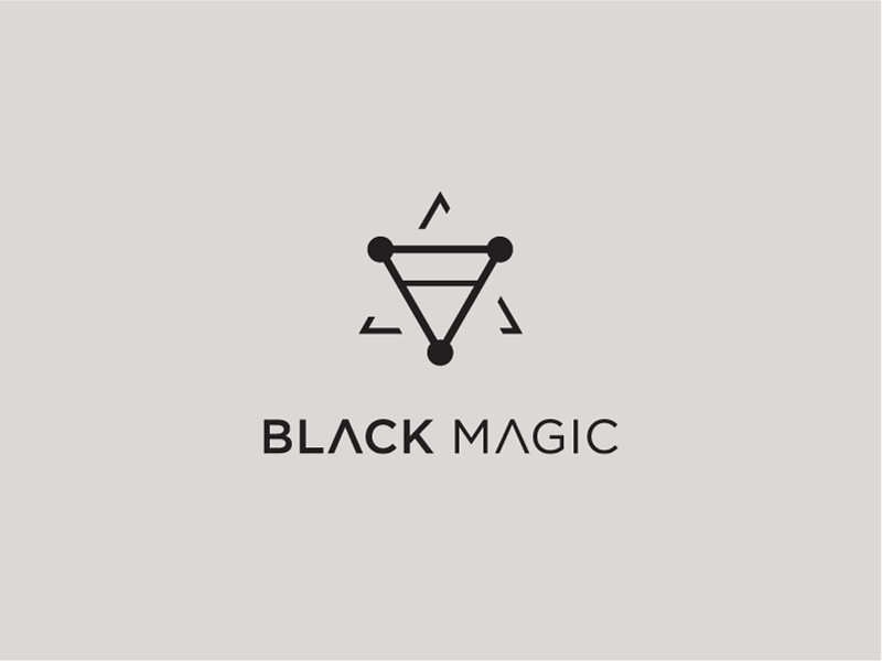 Black Magic Creative alchemy branding identity logo magic mystery occult symbol
