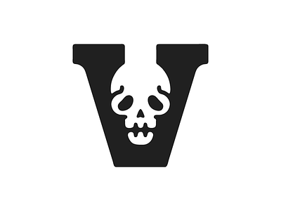 Voodoo Work In Progress #1 custom death grim horror skull typography v voodoo