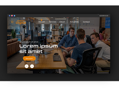 Alliance Digital branding design ui ux webdesign
