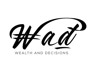 Wad Typography Logo