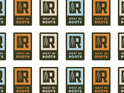 Roots badge branding logo real estate realtor roots