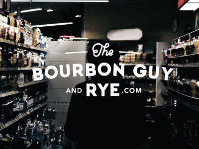 The Bourbon Guy and Rye logo