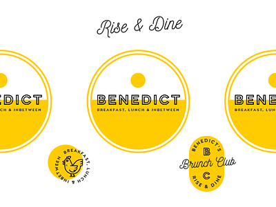 Benedict Logo benedict branding breakfast brunch logo