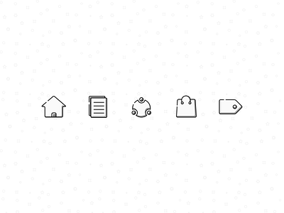 The icon of style restoring ancient ways black book brand design grey home icon share shop sketch white