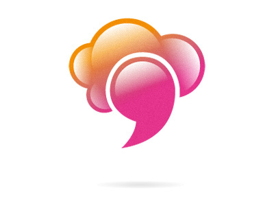 Cloud Wip2 cloud logo orange pink