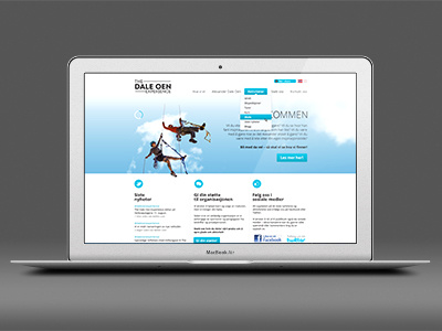 Daleoen Dribbble2 activity blue organisation website