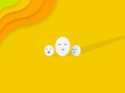 Egg emoji art behance creative designinspiration egg egg logo eggs emoji graphic happy illustrator inspiration logodesign sad vector