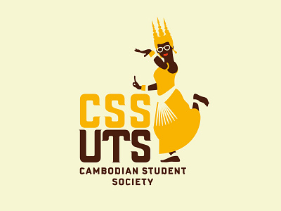 CSS - University of Technology of Sydney branding illustration logo design