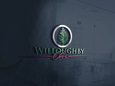 Willoughby_Cove_LOGO graphic design logo