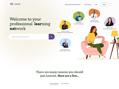 Online Learning Website | Figma