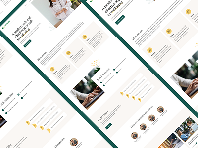 Ayurvedic Organization's Landing Page | Figma app branding design graphic design illustration logo typography ui ux vector