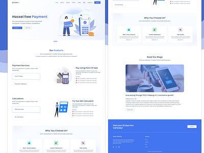 Easy Payment | Public Website | Landing Page | Figma app branding design graphic design illustration logo typography ui ux vector