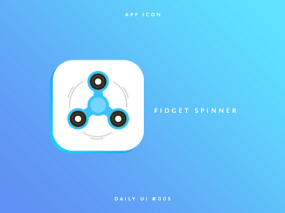 App Icon - Daily UI #005 app appicon blue daily dailyui design icon illustration ui vector