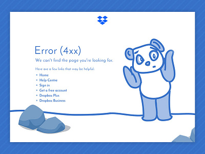 404 Page - Daily UI #008 404 bear dailyui minimal page redesign ui ux web webdesign