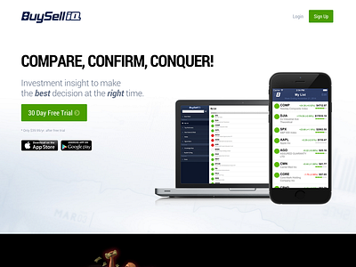 New Homepage for BuySelliQ.com focus area website