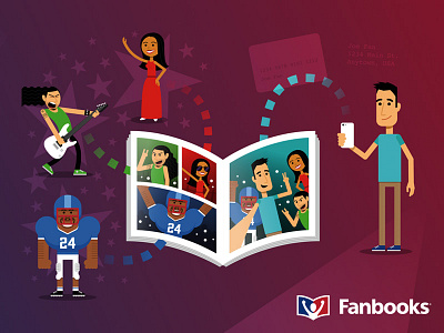 Fanbooks Characters cartoons characters illustration publishing