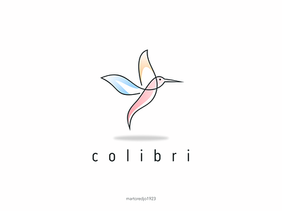 Colibri branding design graphic design icon illustration logo ui ux vector