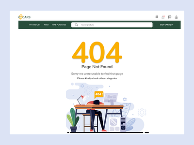 404 page 404 app branding design illustration landing page landingpage login logo mobile page not found typography ui vector web design website