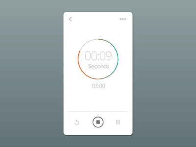 Countdown Timer 014 dailyui