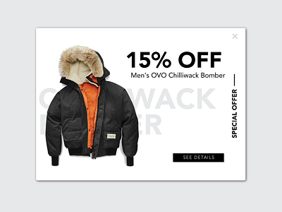 Special Offer 036 dailyui