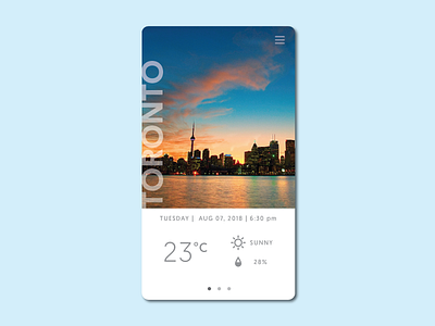 Weather 037 dailyui