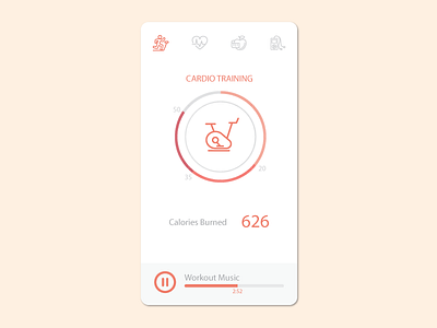 Workout Tracker 41 dailyui