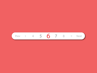 Pagination uidesign