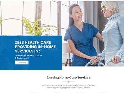 ZEES HEALTHCARE branding design user friendly websitedesign