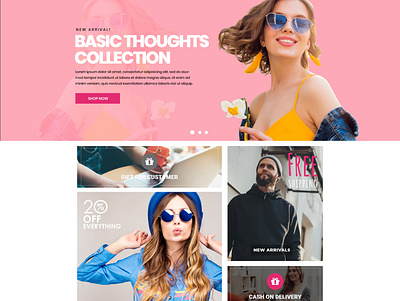 Basic Thoughts branding design user friendly websitedesign