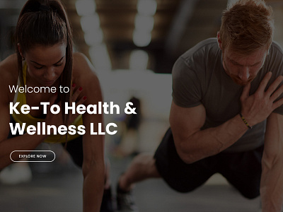 Health & Wellness branding design illustration user friendly websitedesign