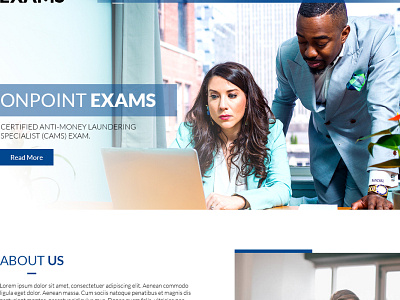 On Point Exams branding design illustration logo user friendly websitedesign