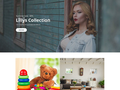 Lillys Collection branding design logo user friendly websitedesign