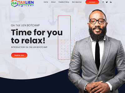 TAXLIEN branding design user friendly websitedesign