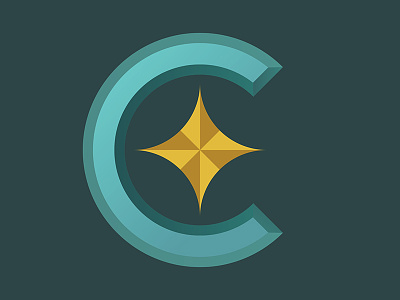 Carlo Abueg - Logo Concept abueg c carlo gradients logo vexter