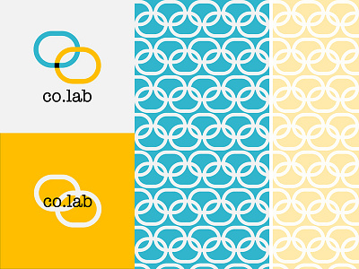 co.lab manila - Concept Logo colab coworking pattern philippines space