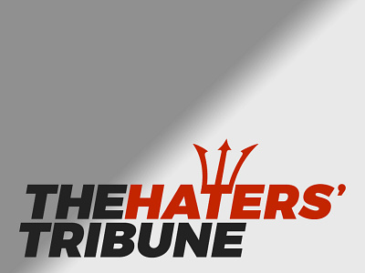The Haters' Tribune - Logo haters logo spoof sports vexter