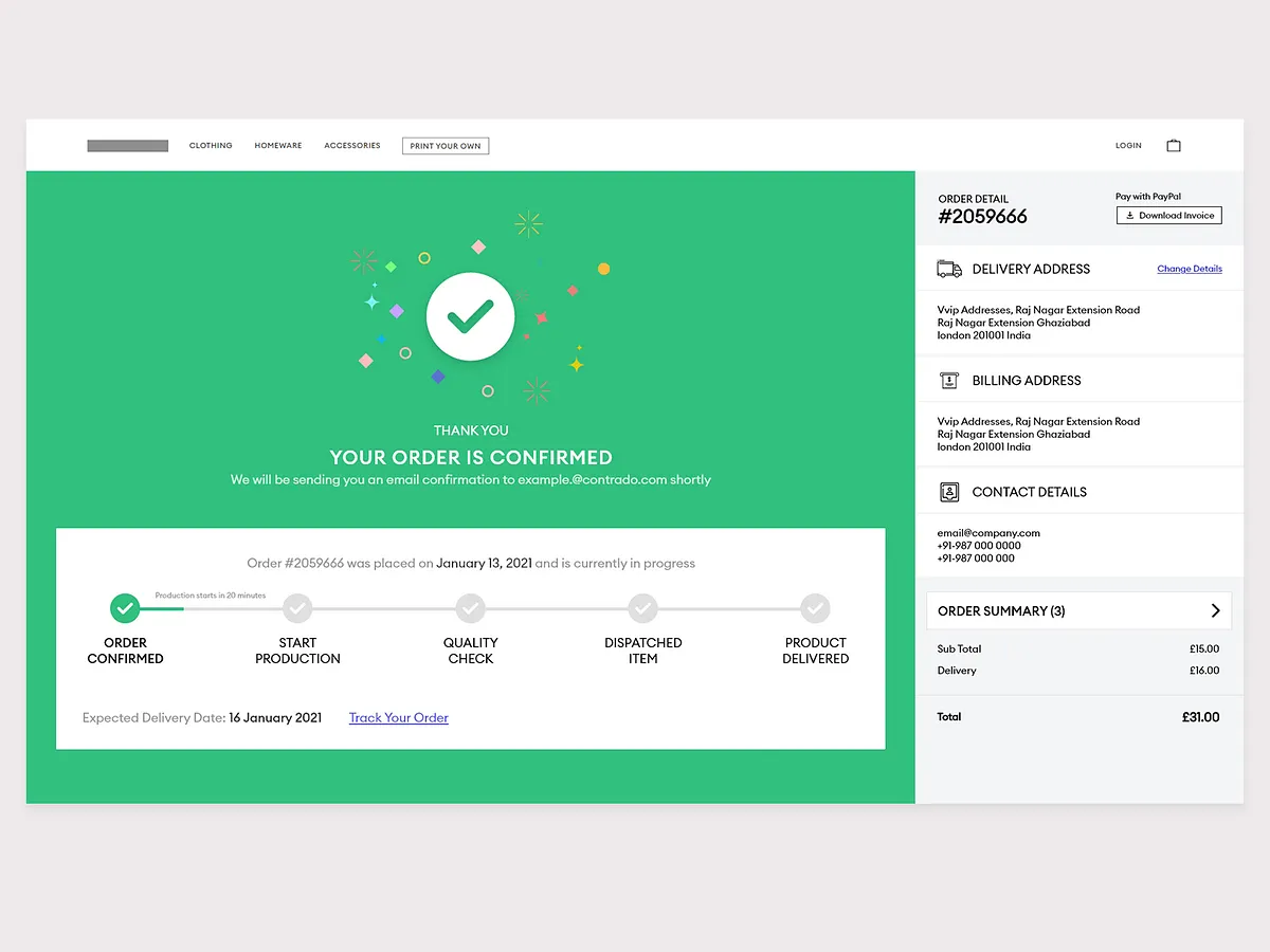 Order success designs themes templates and downloadable graphic