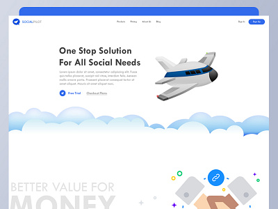 Social Pilot Template media pilot social template