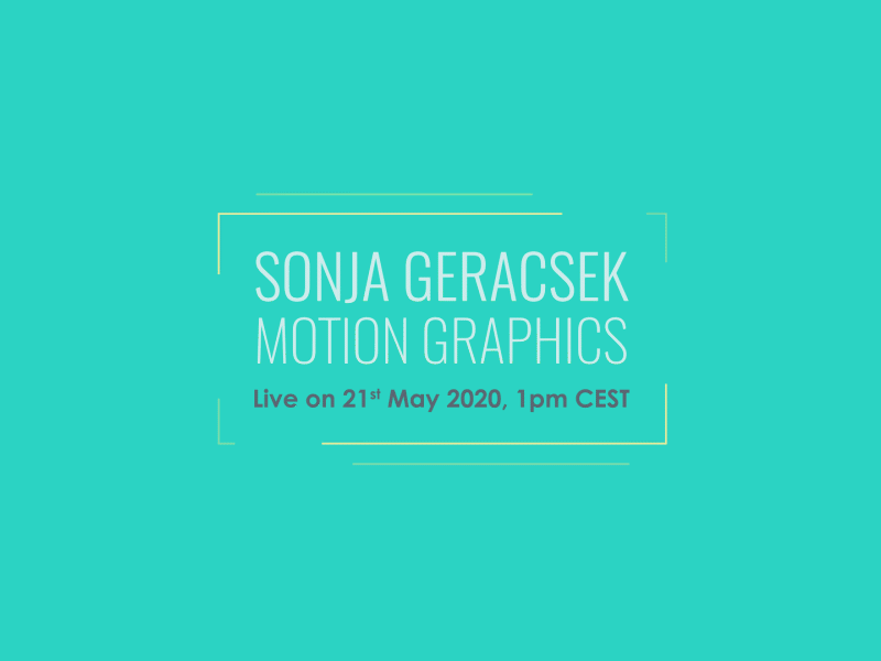 Going Live on Twitch after effects animation collaboration distant collab geracsek illustration loops motion design motion graphics sonja sonja geracsek streaming twitch twitch.tv