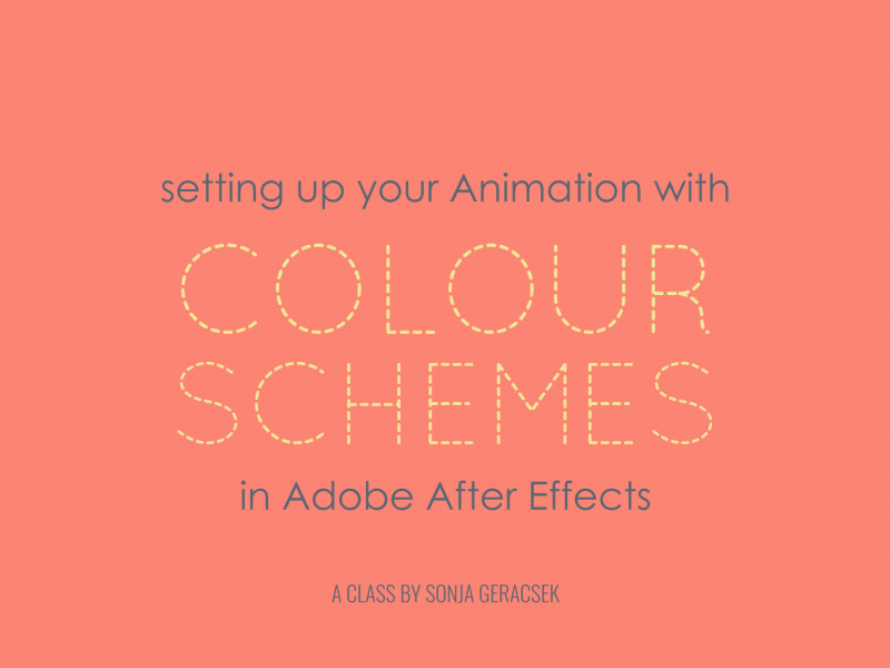 Colour Schemes in After Effects after effects animation business company design life design thinking designer designers education entrepreneur entrepreneurship freelance freelancer learning mentor mentoring self employed teaching tutorial working