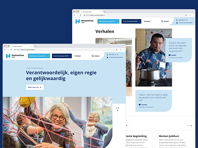 Webdesign Humanitas DMH
