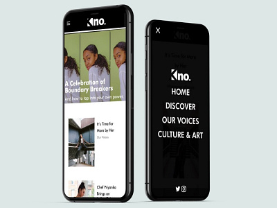 Kno. app branding design icon ux