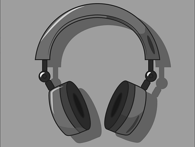 Headphone ad adobe art brading design earphone graphic design headphone illustration logo ui