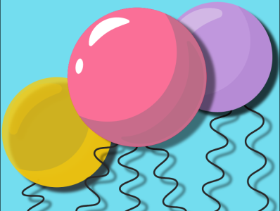 Balloons 3d adobe art balloons brading color design graphic design illustration logo ui vector
