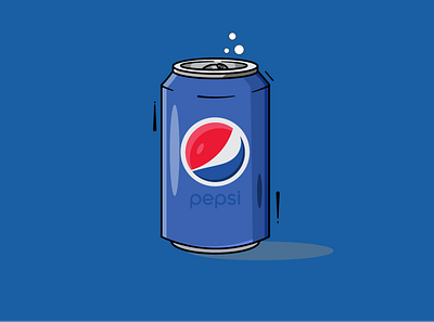 PEPSI adobe art brading can chilled design drinks graphic design illustration logo pepsi vector