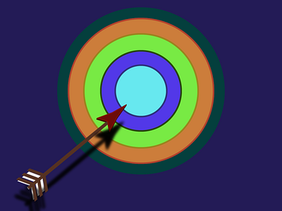 Arrow adobe arrow art brading color design graphic design illustration logo target vector