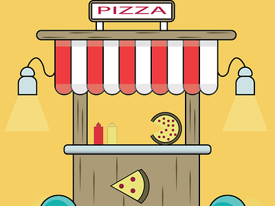 Pizza adobe art brading design graphic design illustration logo pizza vector